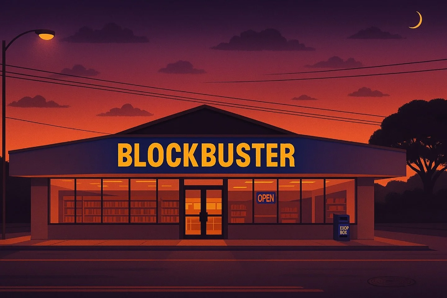 Wahiawa&rsquo;s old Blockbuster&mdash;where the carpets held the scent of Fridays. Buzzing lights, aisles of stories. We wandered, we chose, we dreamed in rewind.