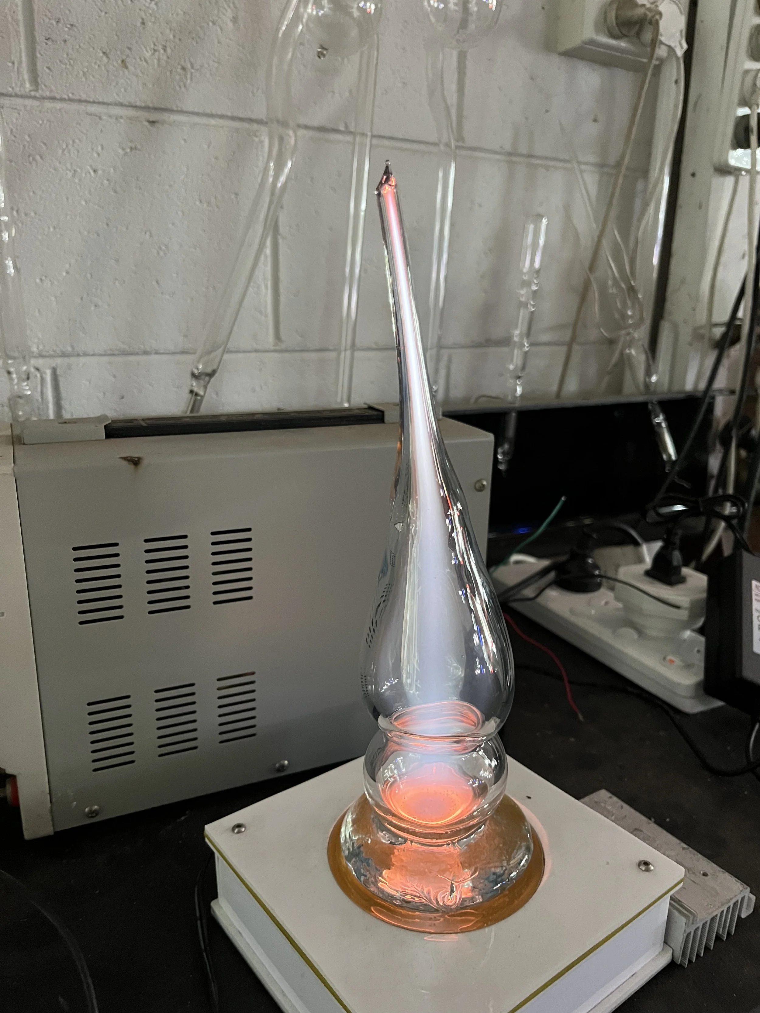 Glassblowing and neon study (2026)