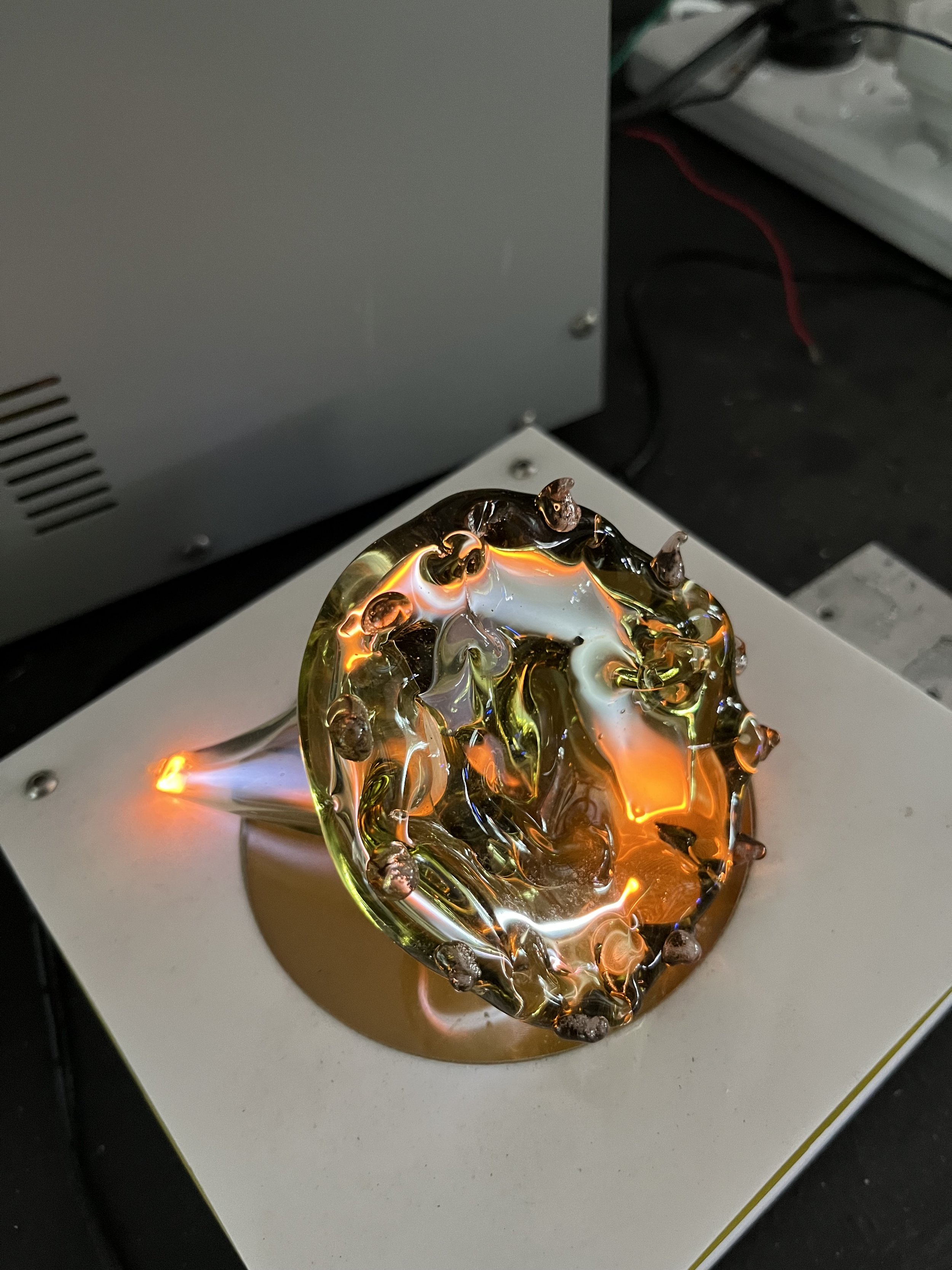 Glassblowing and neon study (2026)