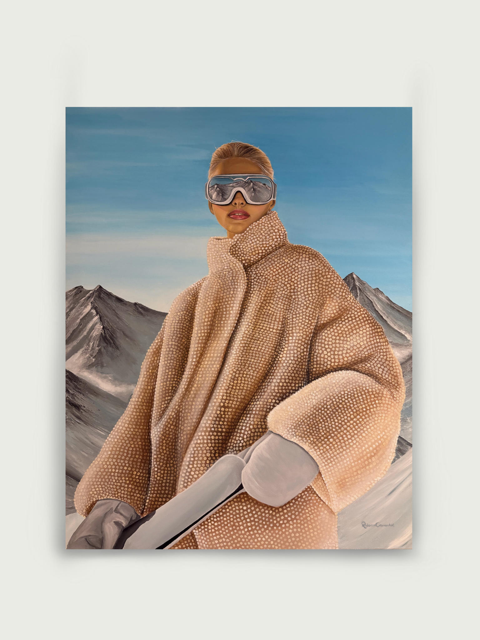 Pearls of winter - poster