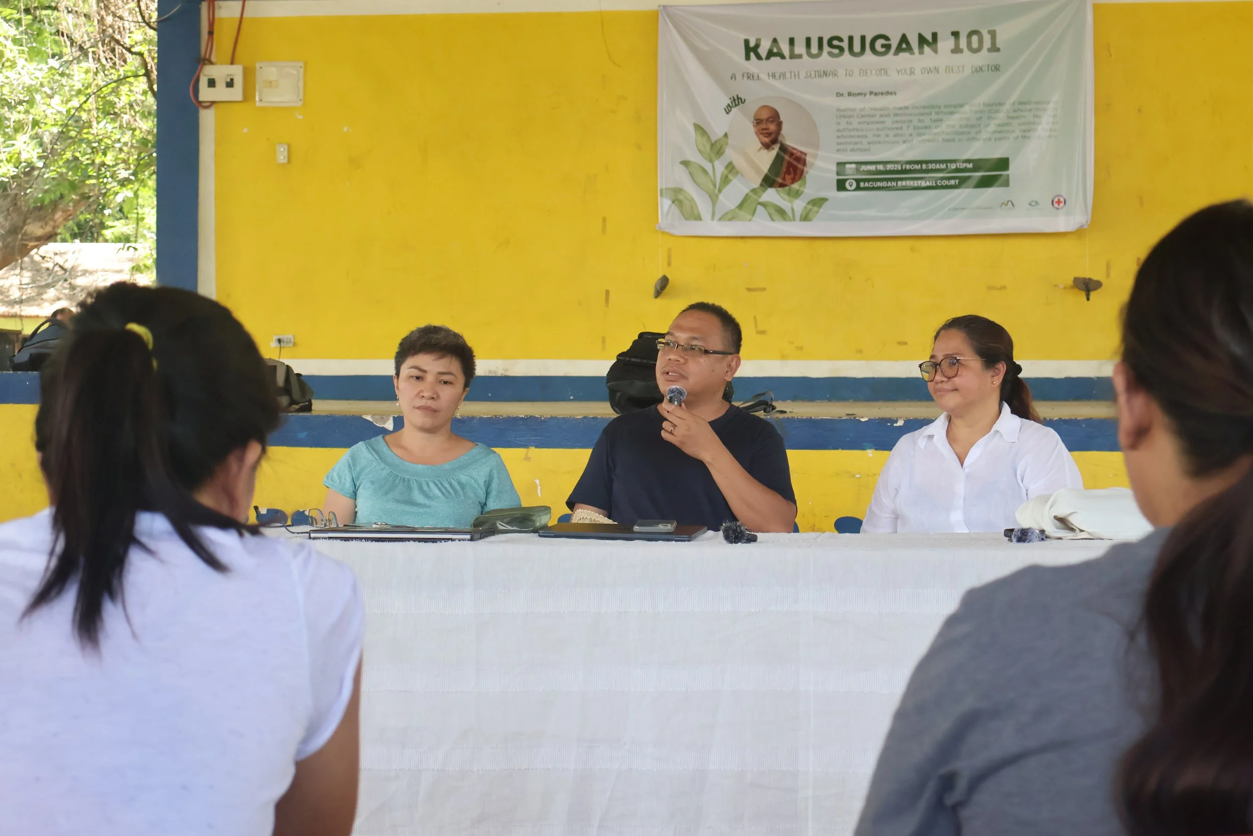 Free health talk with Doctors: Jane, Romy, Joan