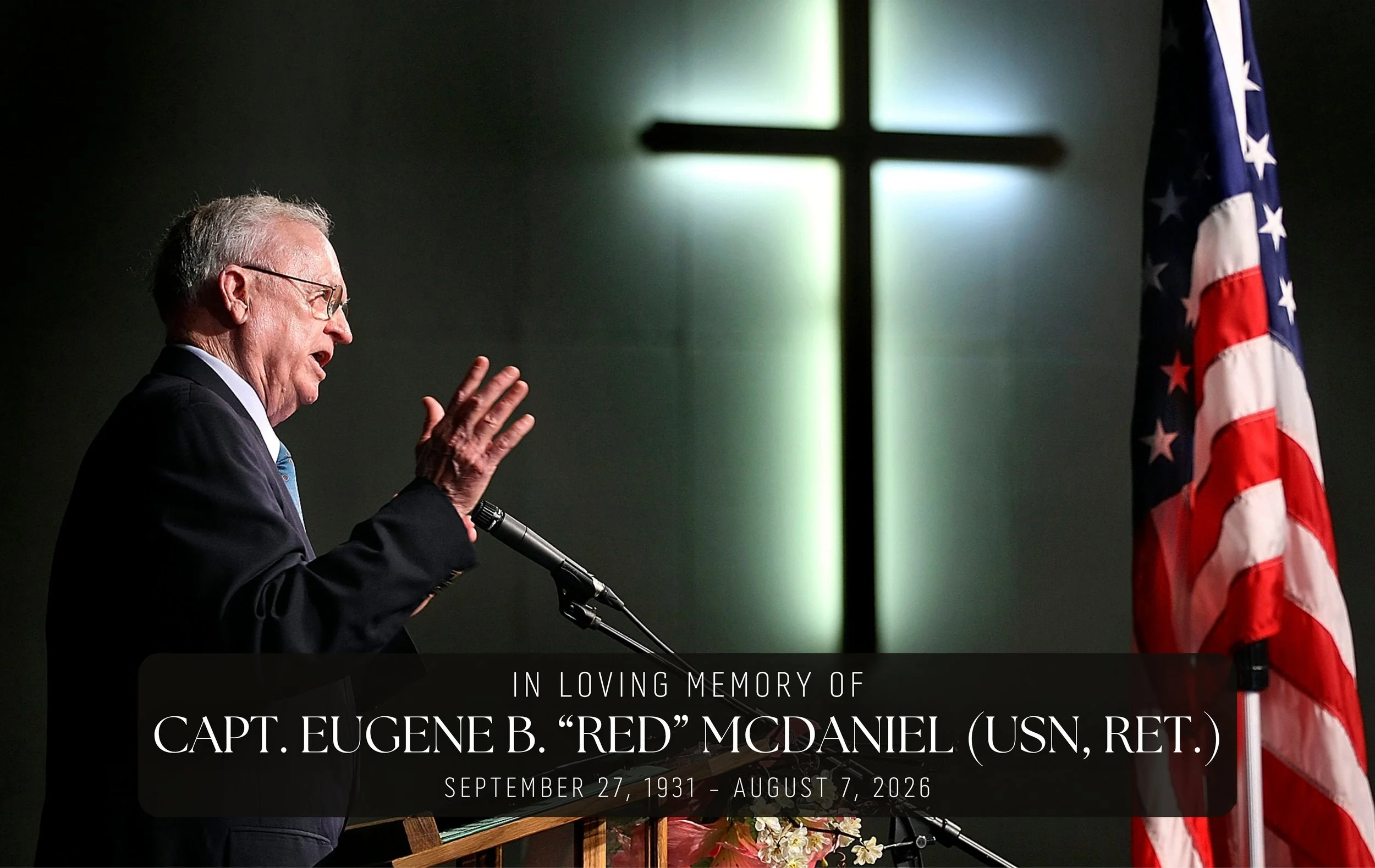In Memoriam: Capt. Eugene B. “Red” McDaniel (USN, Ret.)&nbsp;