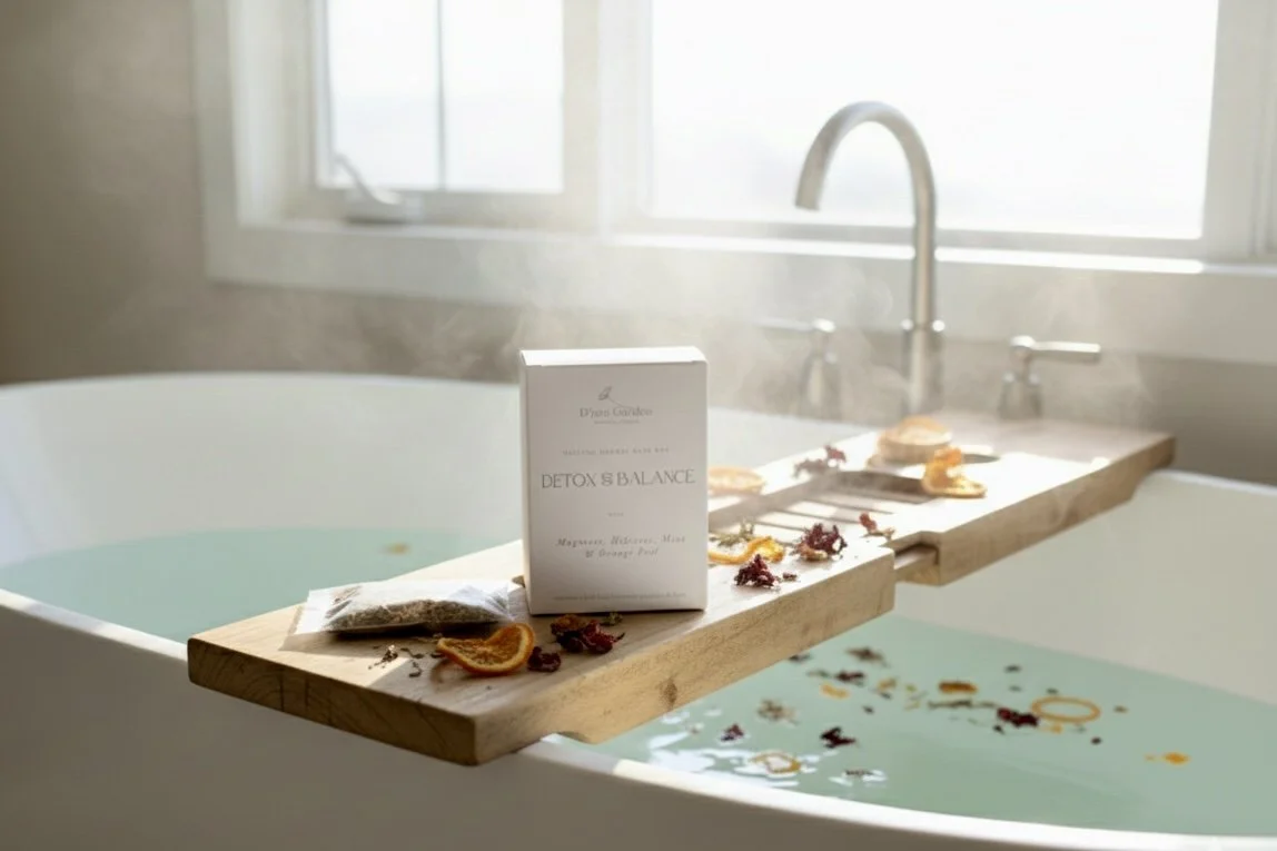 Detox & Balance – Mugwort Mint Bath Soak