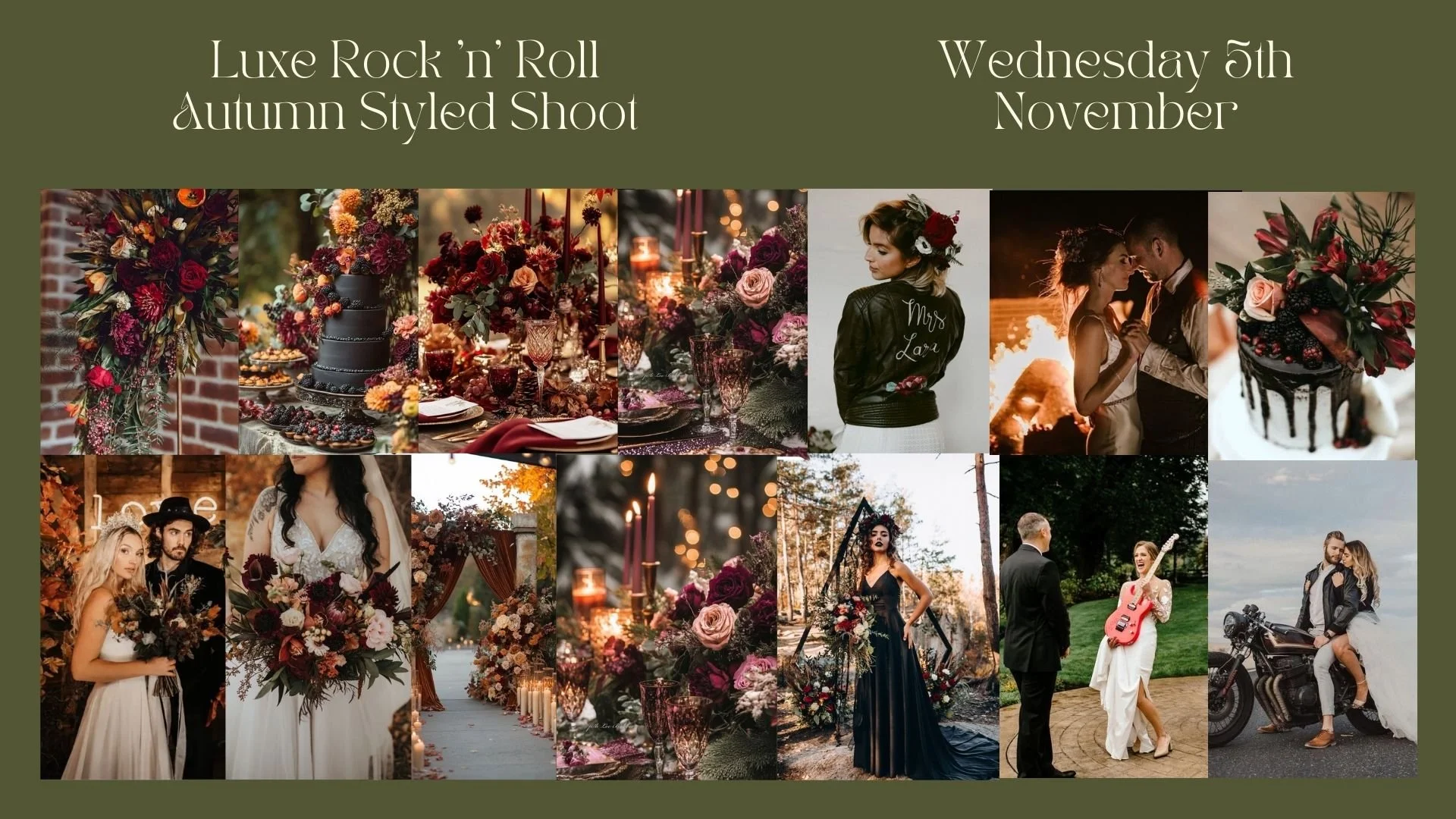 Luxe Rock ‘n’ Roll Styled Shoot