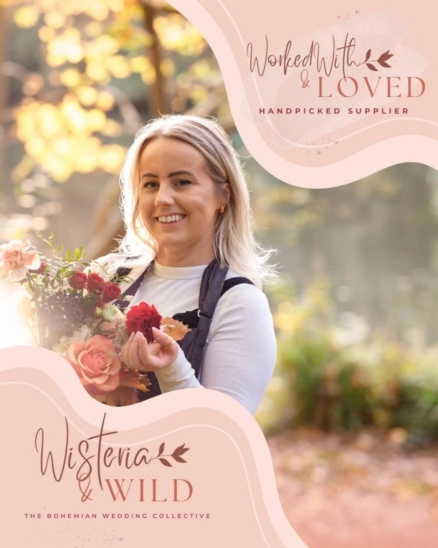 Supplier Spotlight! 
First up from the Wisteria &amp; Wild family is a focus on Business Is Blooming. Based in Ower, Lucy is not only a talented florist for your weddings and events but also provides a delivery service for handcrafted bouquets for ev