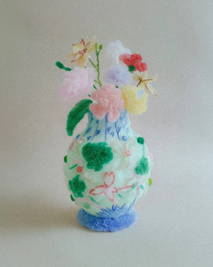 With Grandma, 2025, AI-generated digital image, variable dimensions