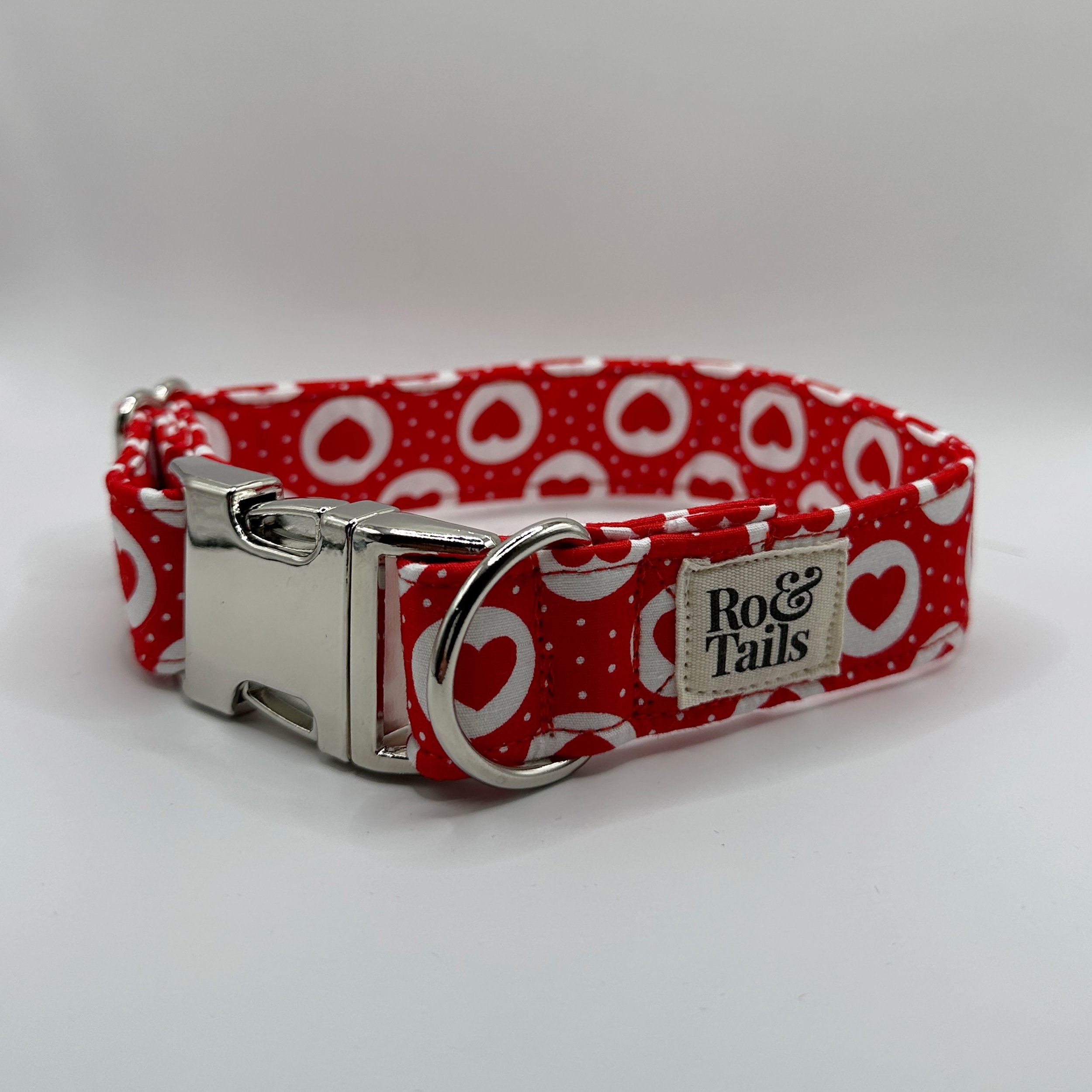 Side Release Buckle Collar - The Valentines Edit 02 - 25mm