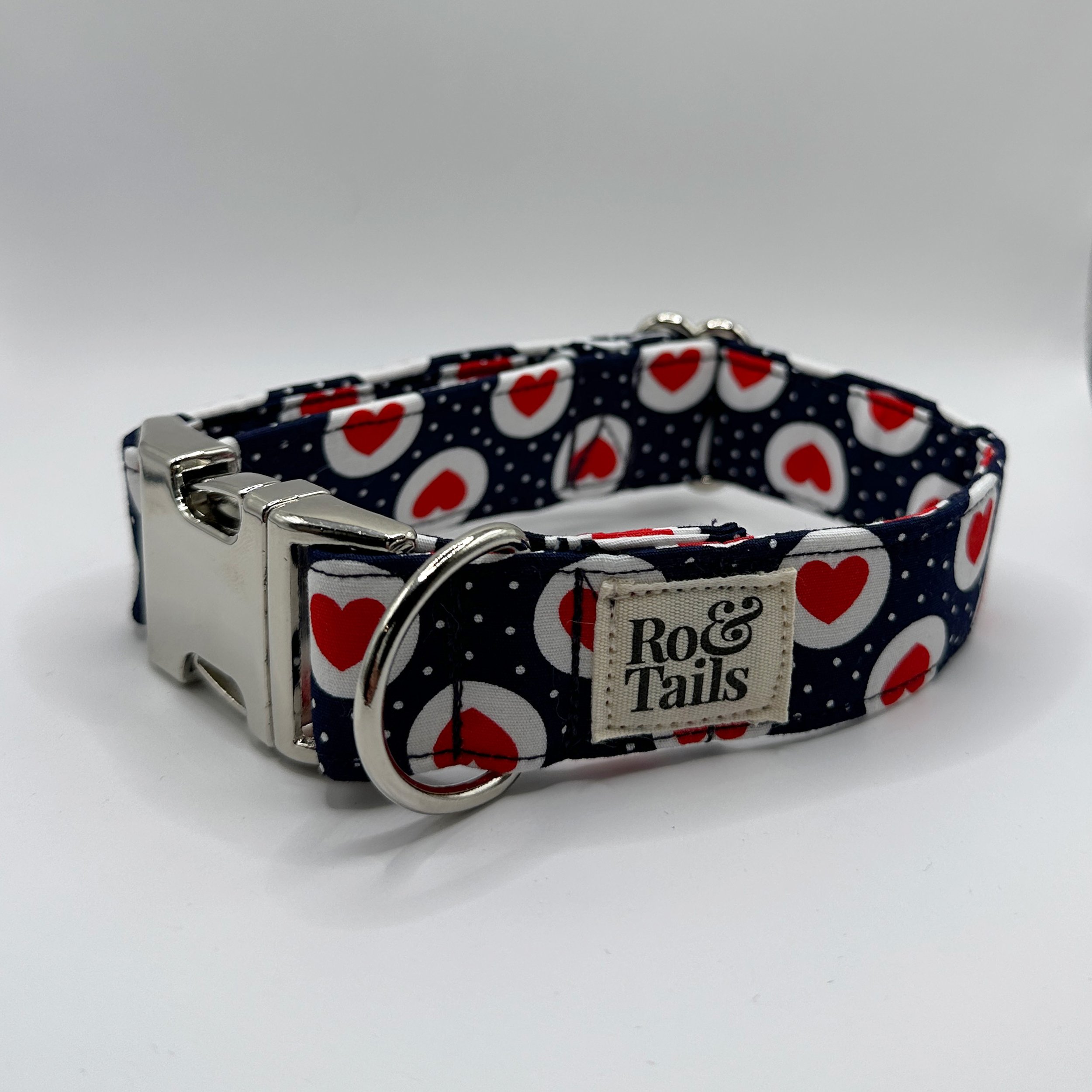 Side Release Buckle Collar - The Valentines Edit 01 - 25mm