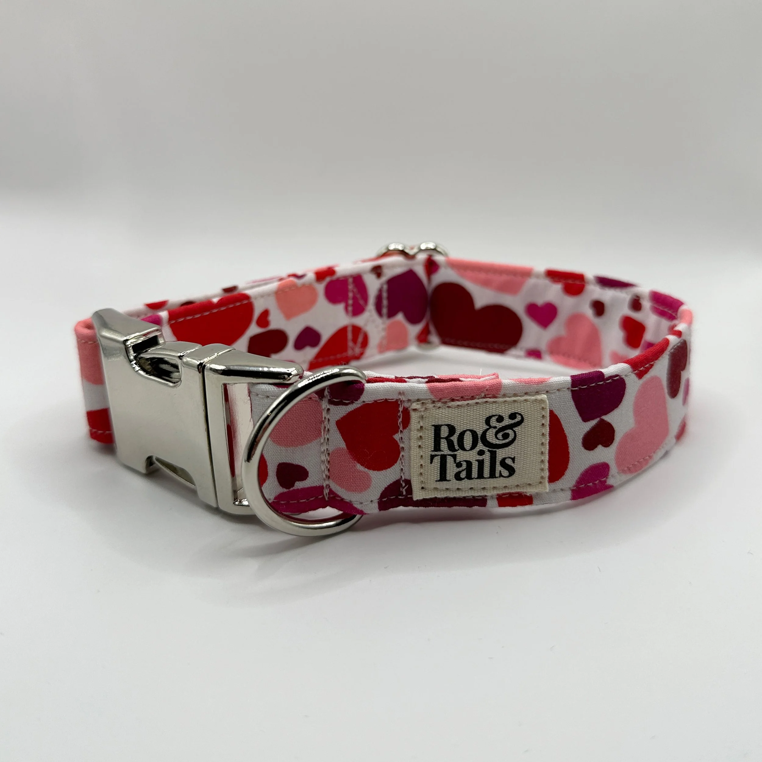 Side Release Buckle Collar - The Valentines Edit 05 - 25mm