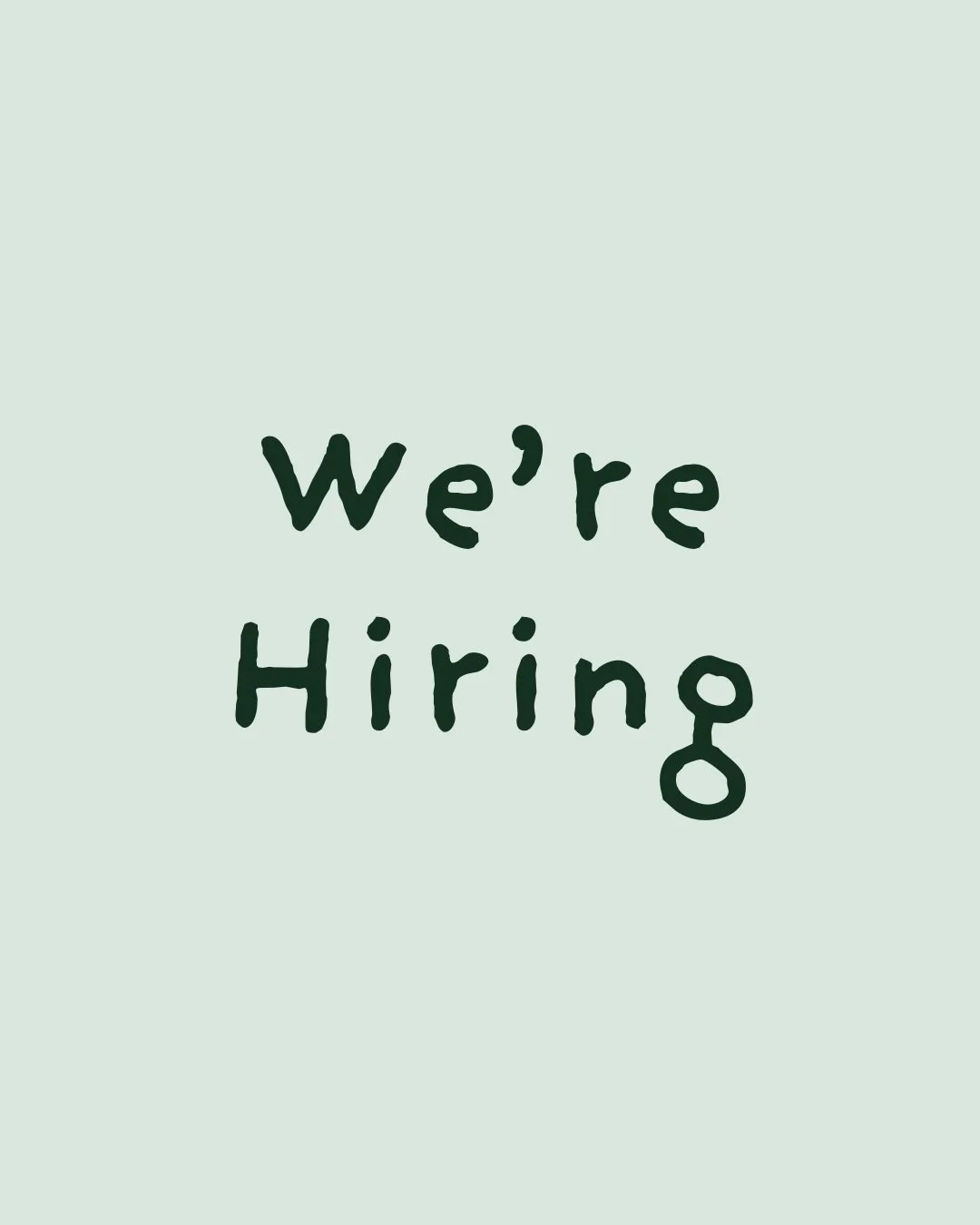 As you may or may not know 👀 we&rsquo;re expanding and getting ready to open our new site in East Croydon, so we&rsquo;re on the lookout for a new flock to join us.

As we grow across both our Coulsdon and Croydon sites, we&rsquo;re looking for peop