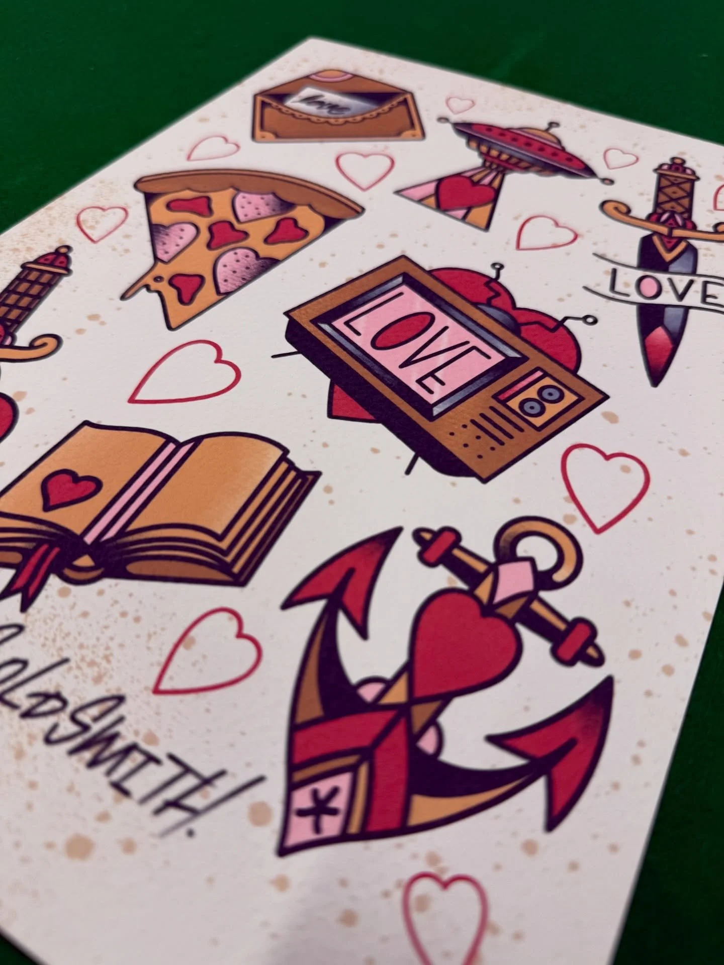 Prints dropping tomorrow(Saturday) at 10.30am. Available from @valentinestattoostudio big cartel. Link in bio!
