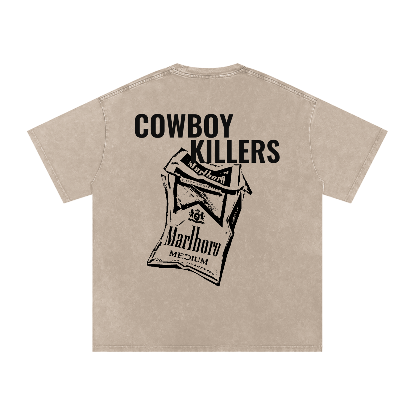 COWBOYS KILLERS Acid Wash Oversize