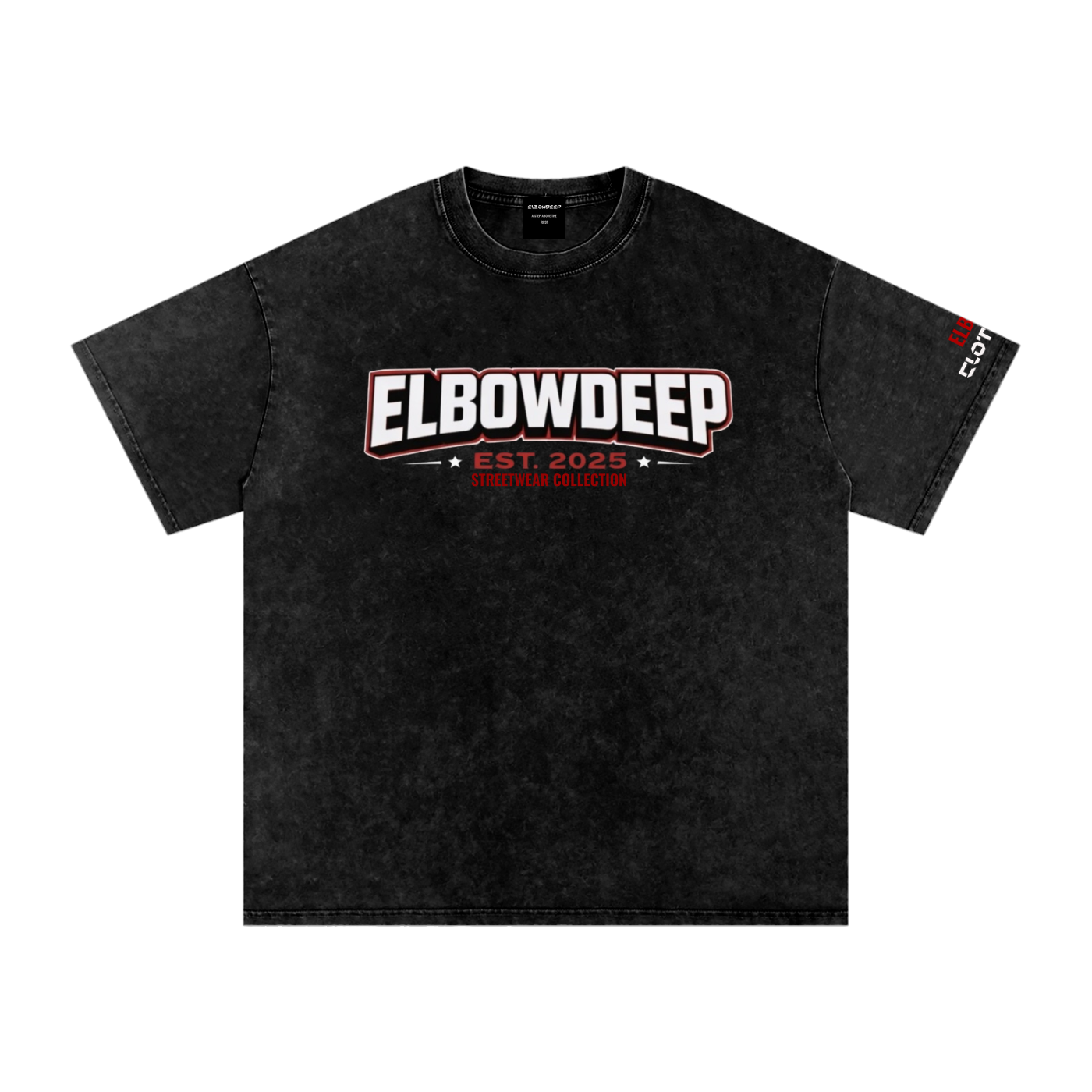 Red Snow Washed Oversized