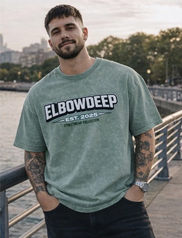 Green Oversized streetwear