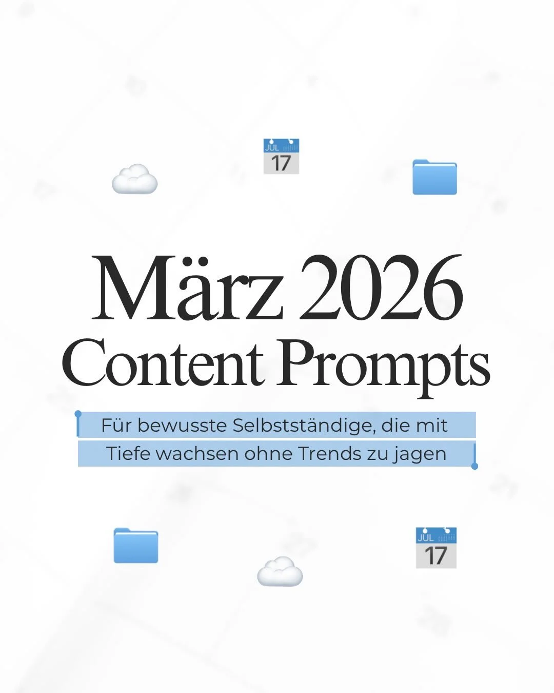 Du brauchst keine Trends, um mit deinem Business auf Social Media zu wachsen.

Ja, Trends bringen schnelle Aufmerksamkeit.
Aber wenn du nachhaltig wachsen und verkaufen willst,
brauchst du mehr als nur schnelle Views.

Du brauchst:
Substanz.
Connecti