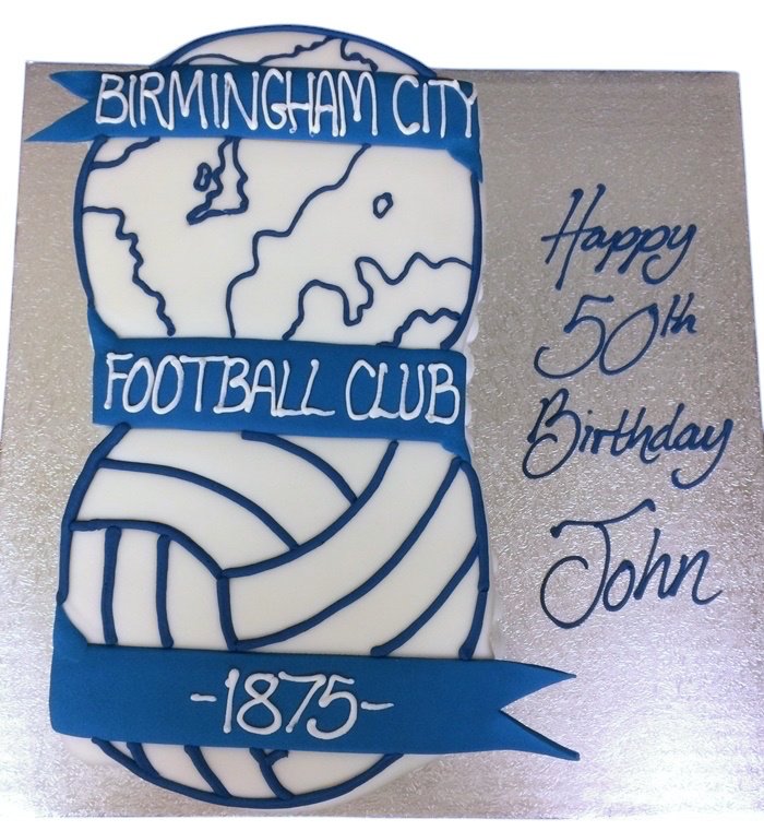 Football Emblem Cake