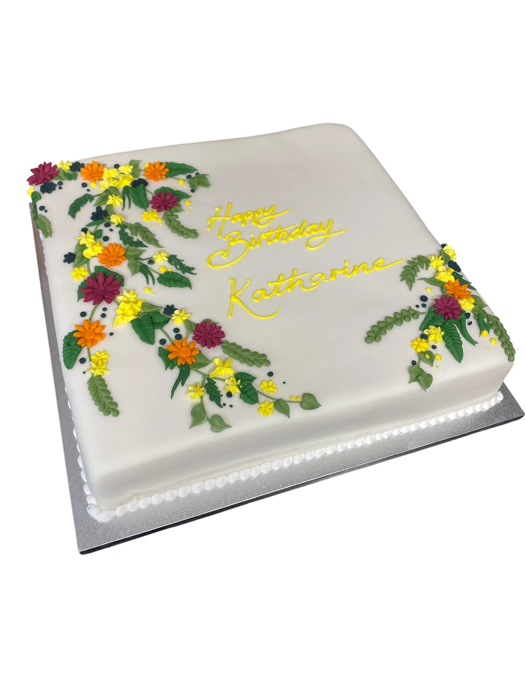 Floral Trail Cake