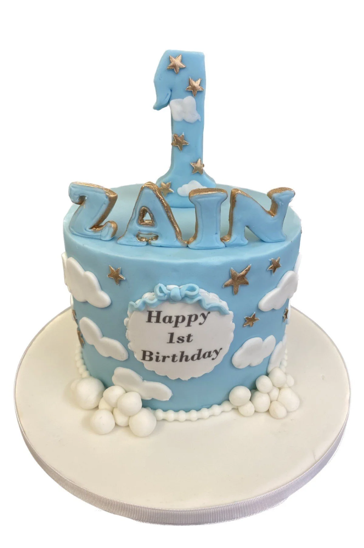 Mini First Birthday Cake