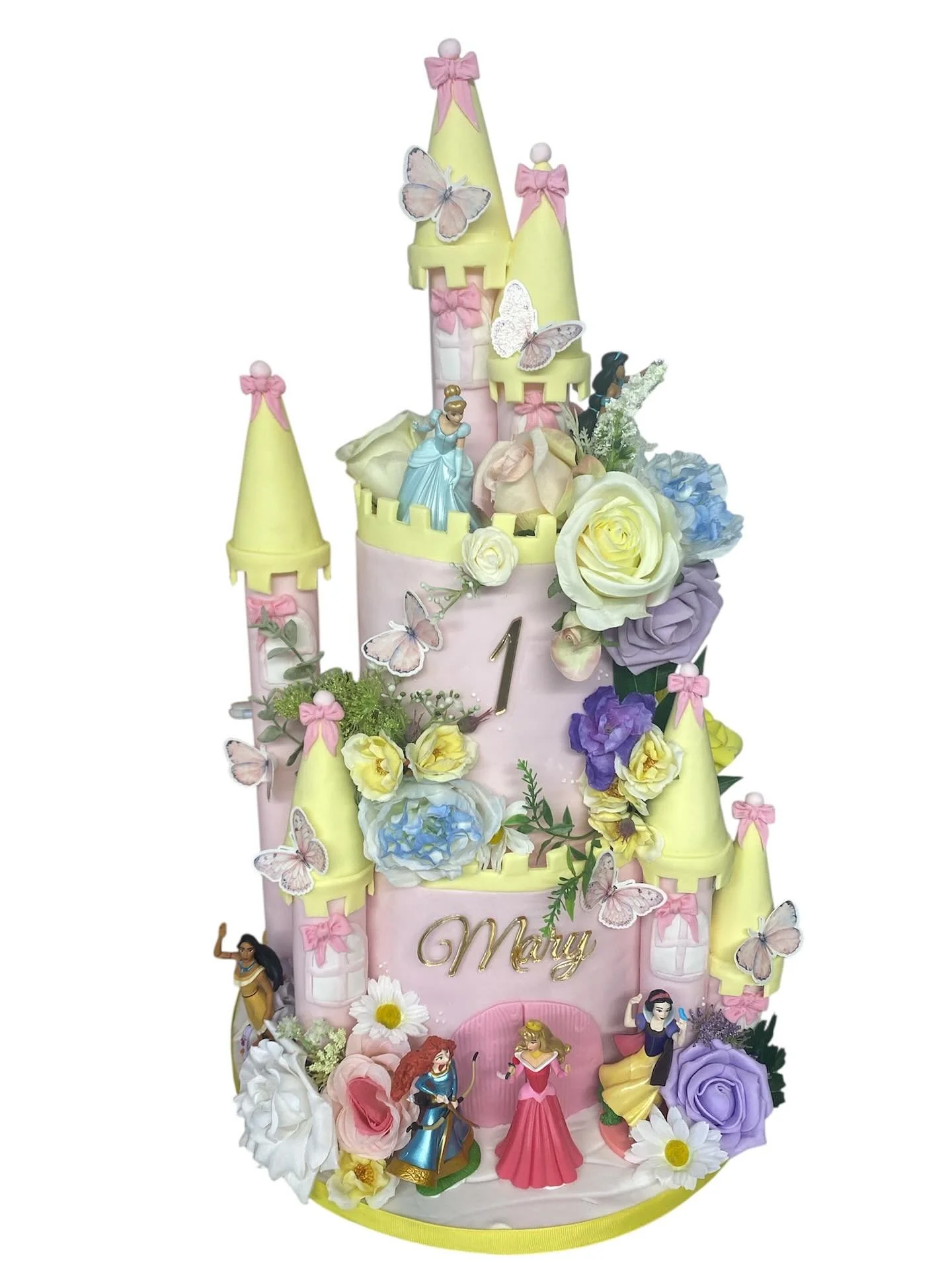 Gorgeous princess castle.  It stood 24&quot; tall.