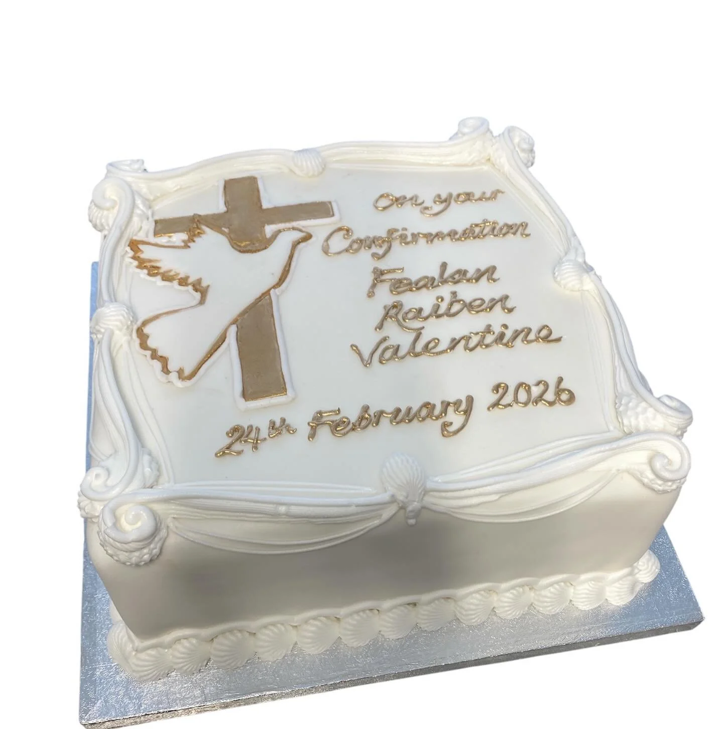 Confirmation cake