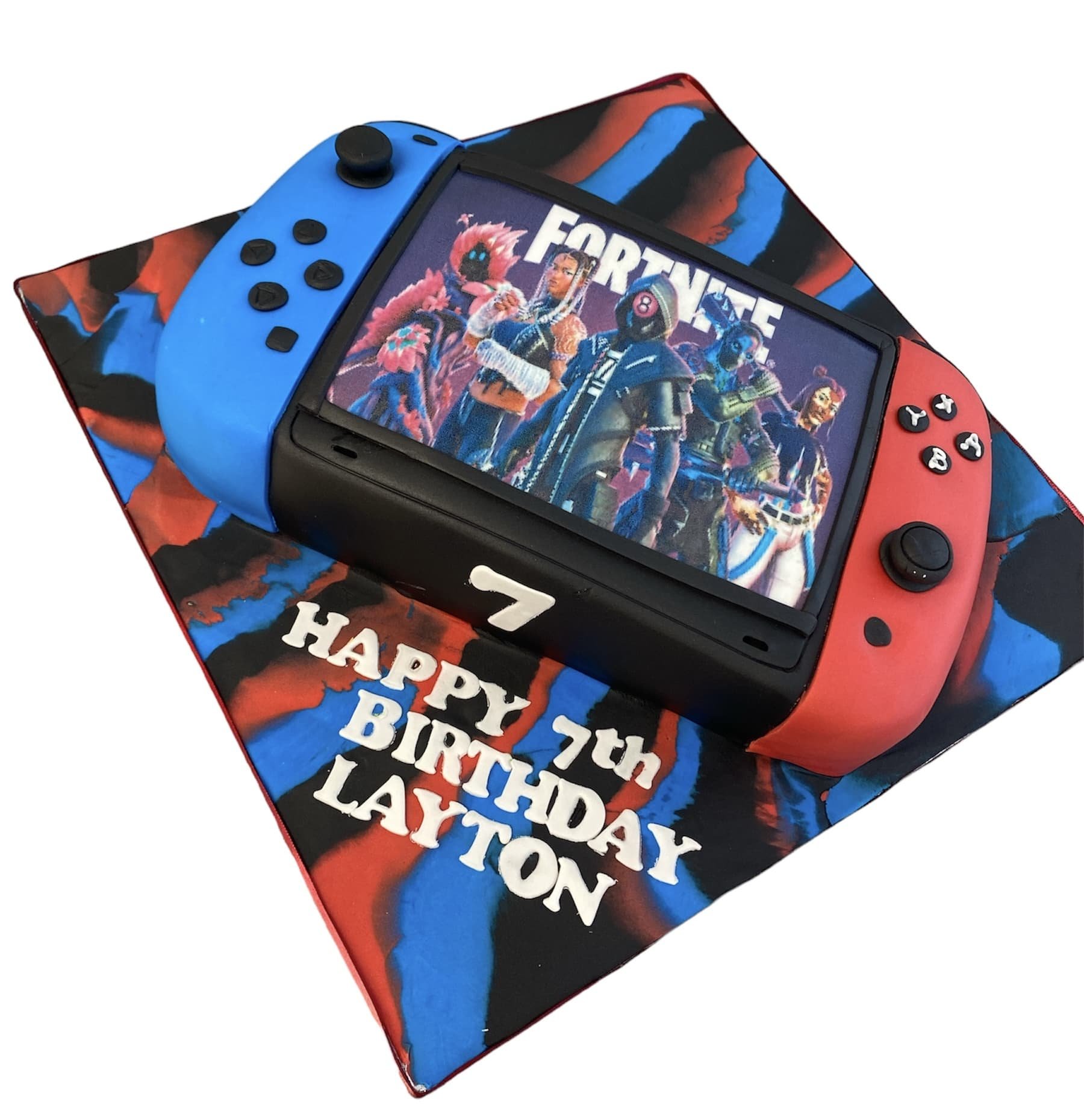 Nintendo Switch Birthday Cake