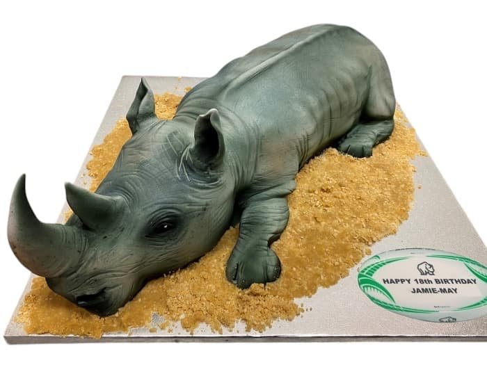 Rhino Cake