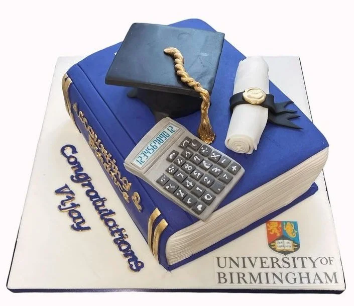 Mathematics Degree Graduation Cake