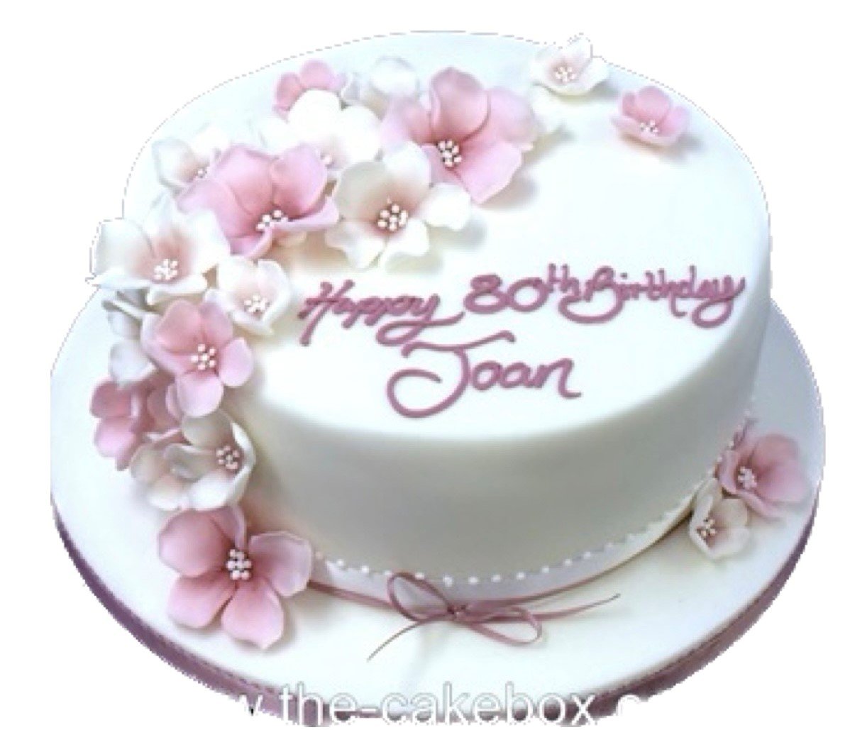 Delicate Flowers Cake