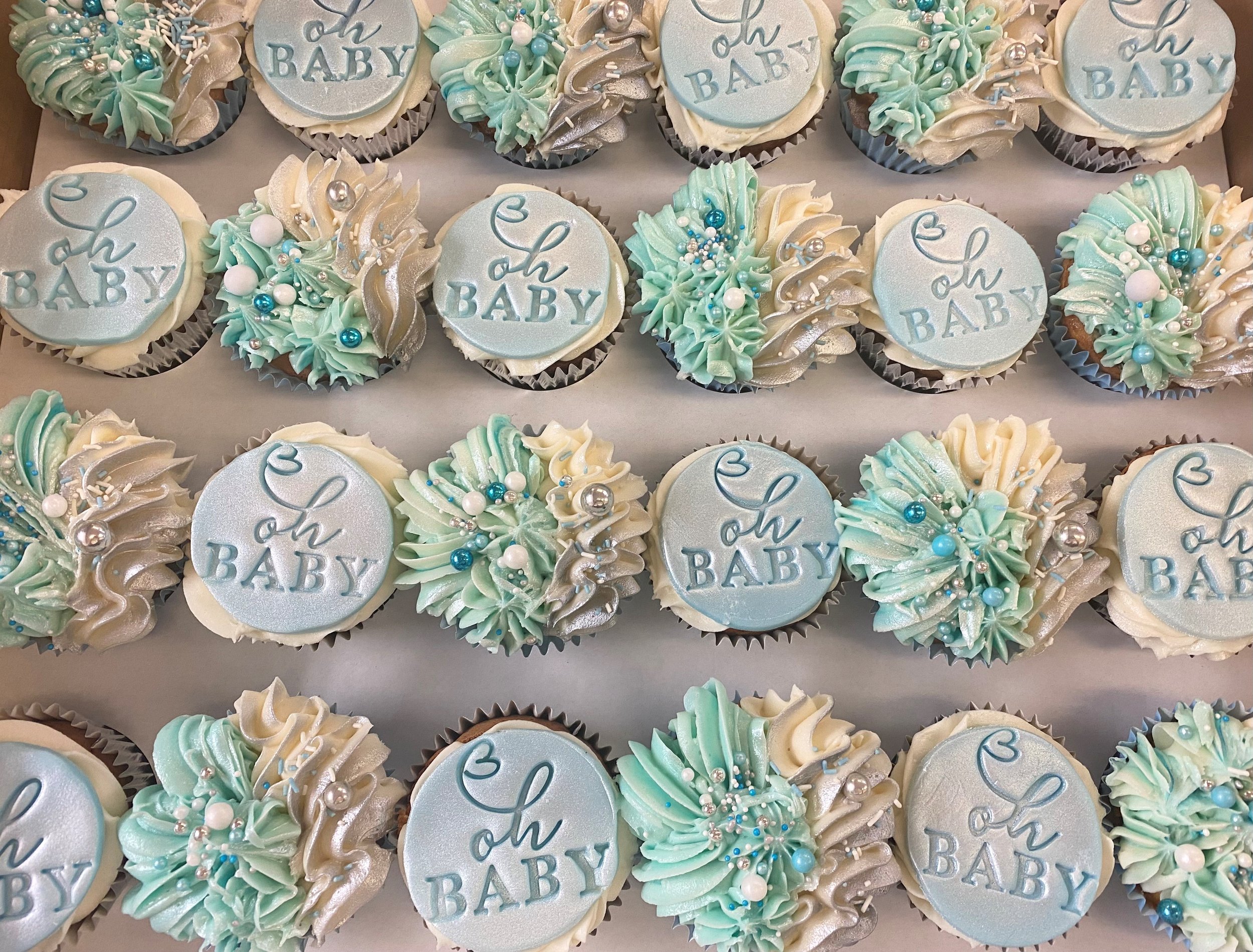 Oh Baby cupcakes
