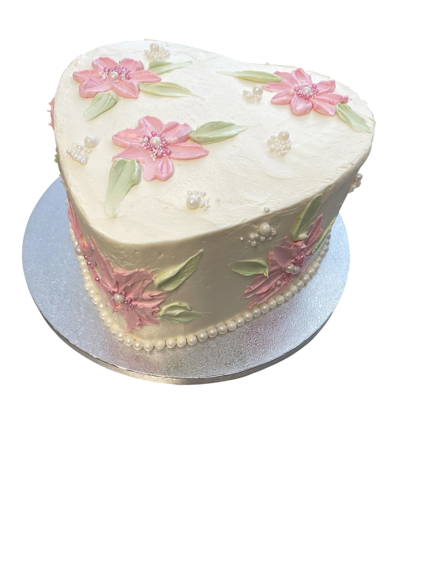 Flower Frosted Cake