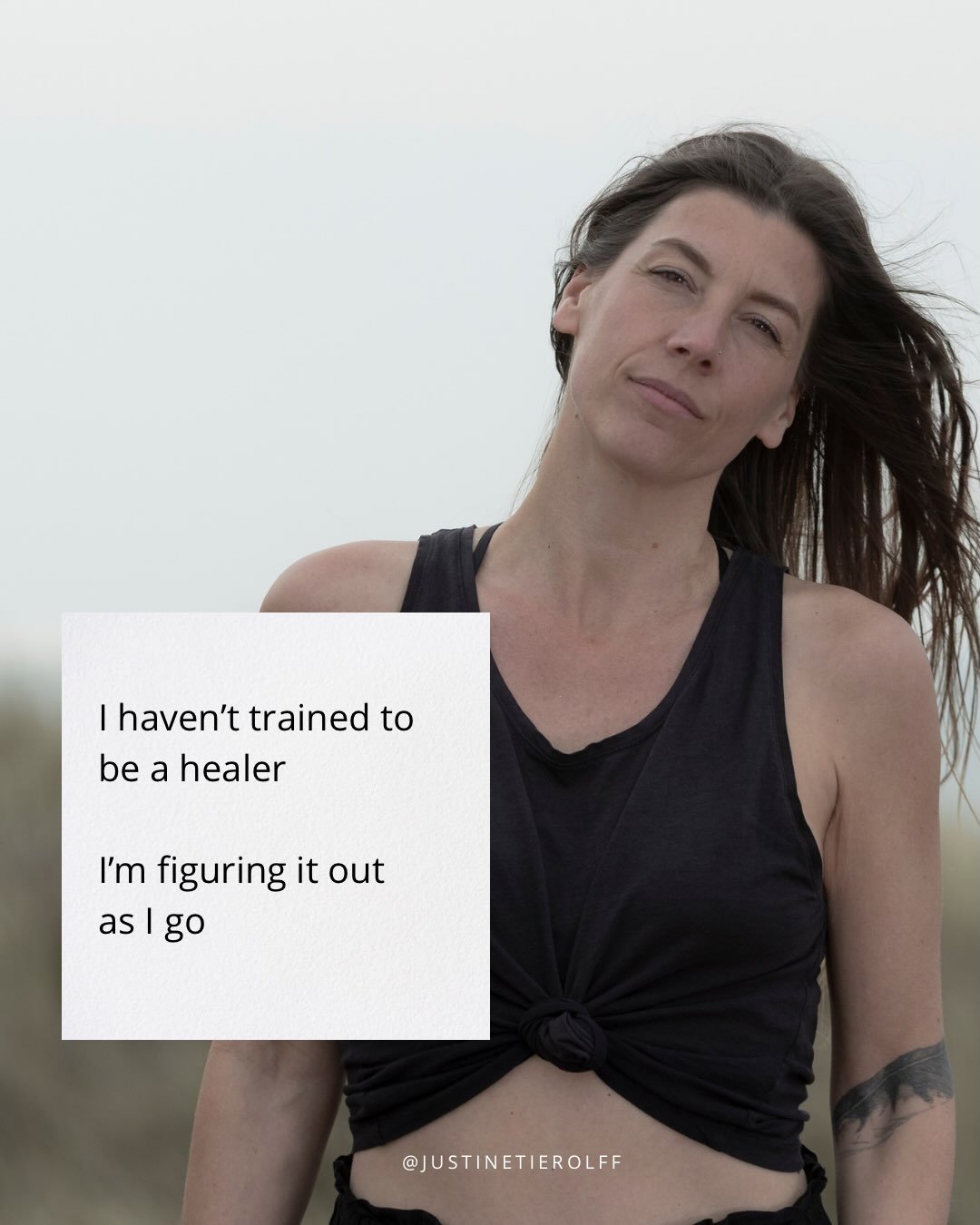 I haven&rsquo;t trained to be a healer
.
I&rsquo;m figuring it out as I go
.
A healer isn&rsquo;t something to become, it&rsquo;s something to uncover. Therefor it is what resides in all of us
.
Healership is nothing fixed, it&rsquo;s simply a state 