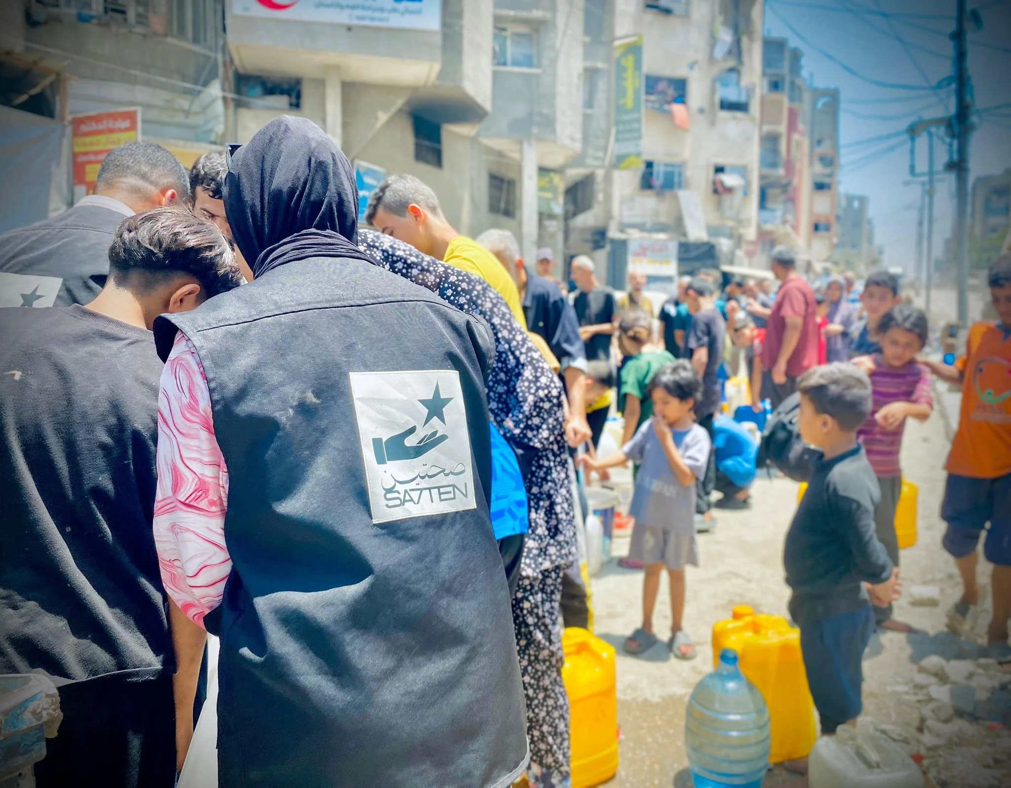 77,000 Liters of Water Delivered Across Gaza Despite Siege, Fuel Blockade