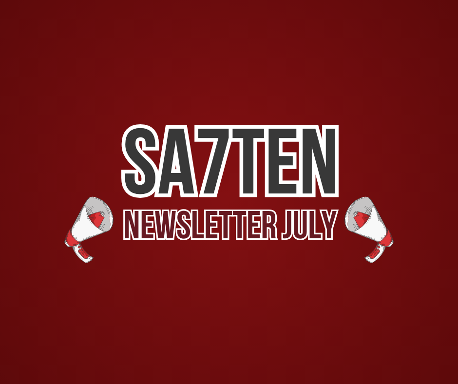 Sa7ten Newsletter - June &amp; July