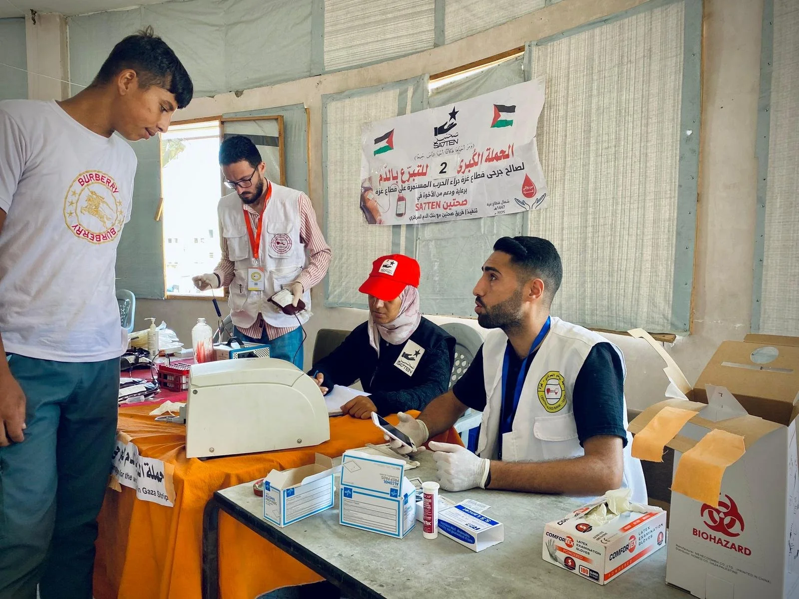 Blood, Flour, and the Struggle to Breathe in Gaza