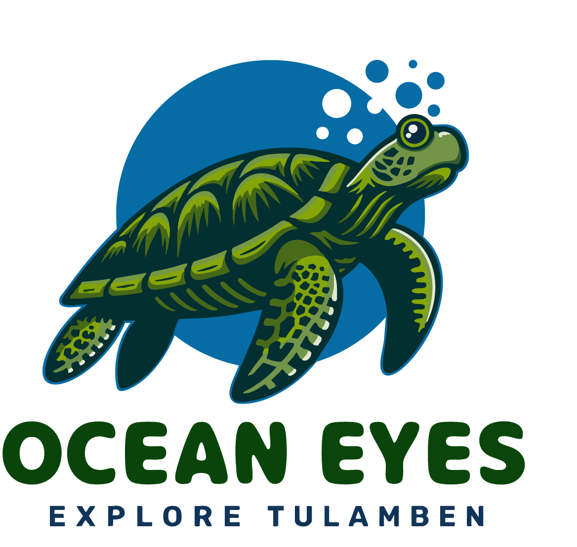 Green Turtle Tulamben Scuba Diving