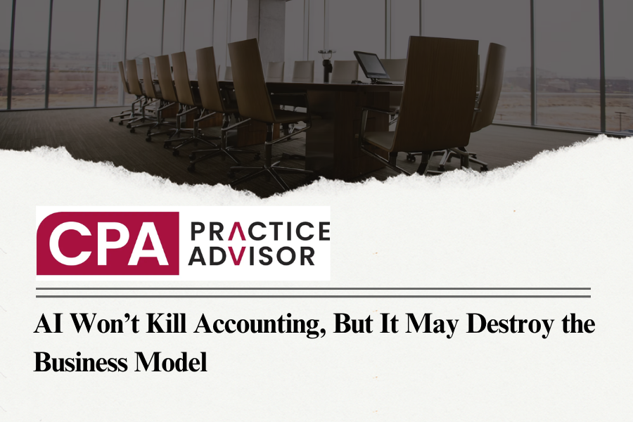 AI Won’t Kill Accounting, But It May Destroy the Business Model