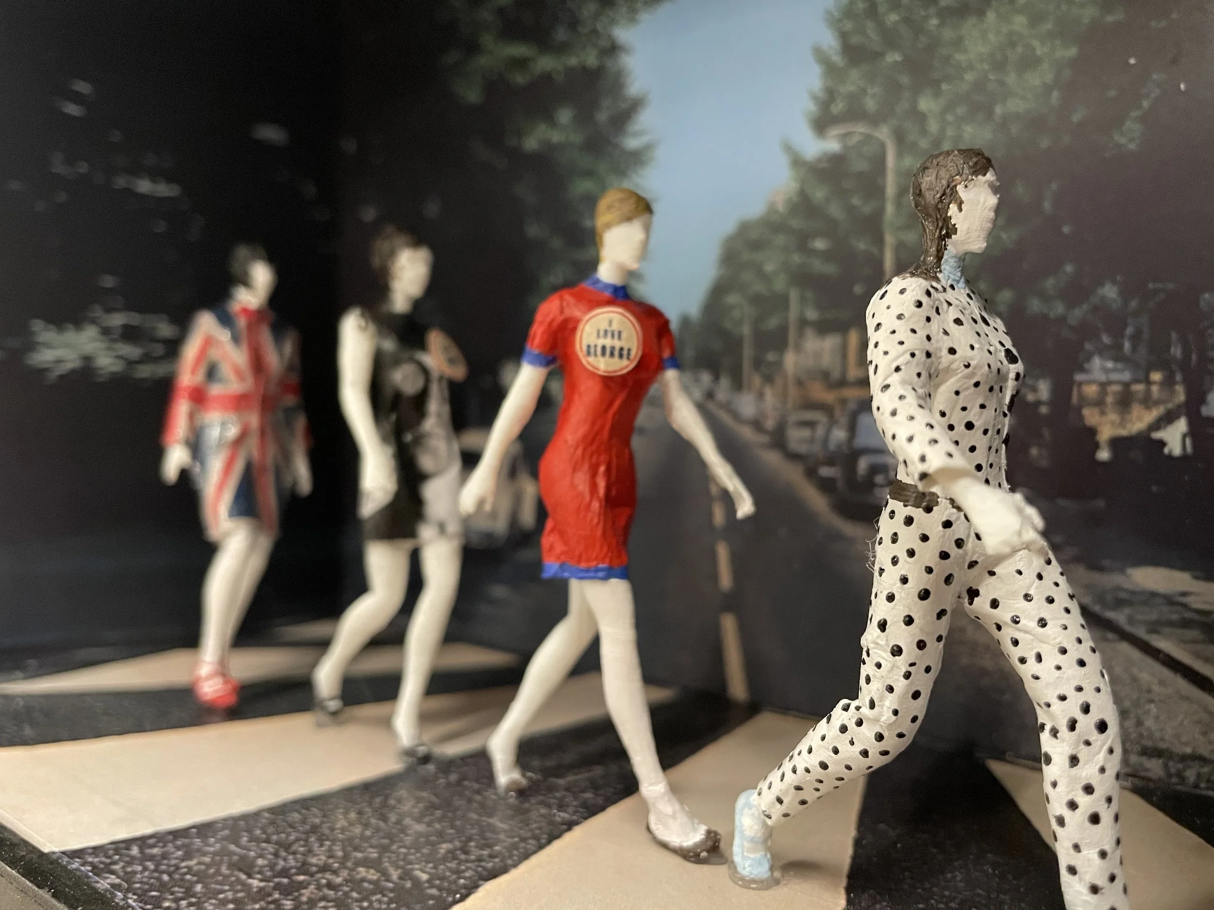clothing represents 60s fashion