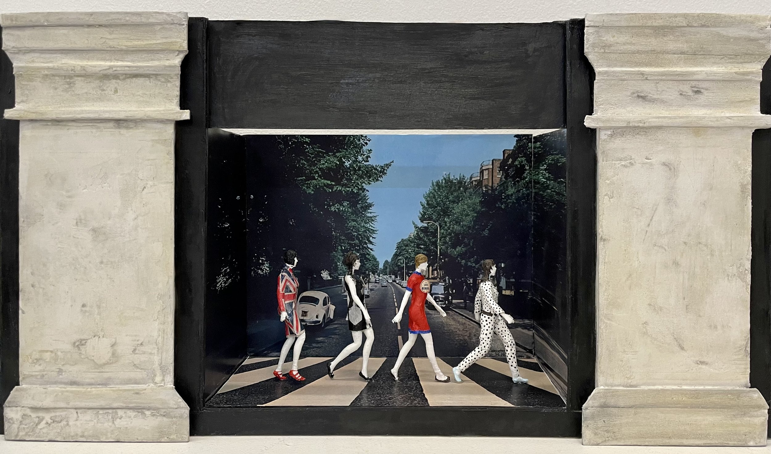 "the other day I saw you, as I walked along the road" 
Good Morning, Good Morning (1967)