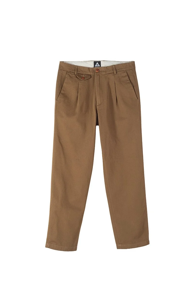 Nigel zip Trousers - Massaua Khaki
