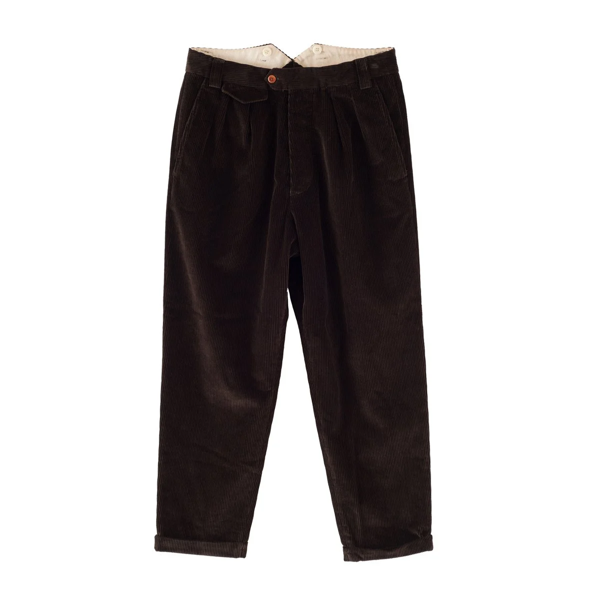 Allison Trousers - Corduroy Brown