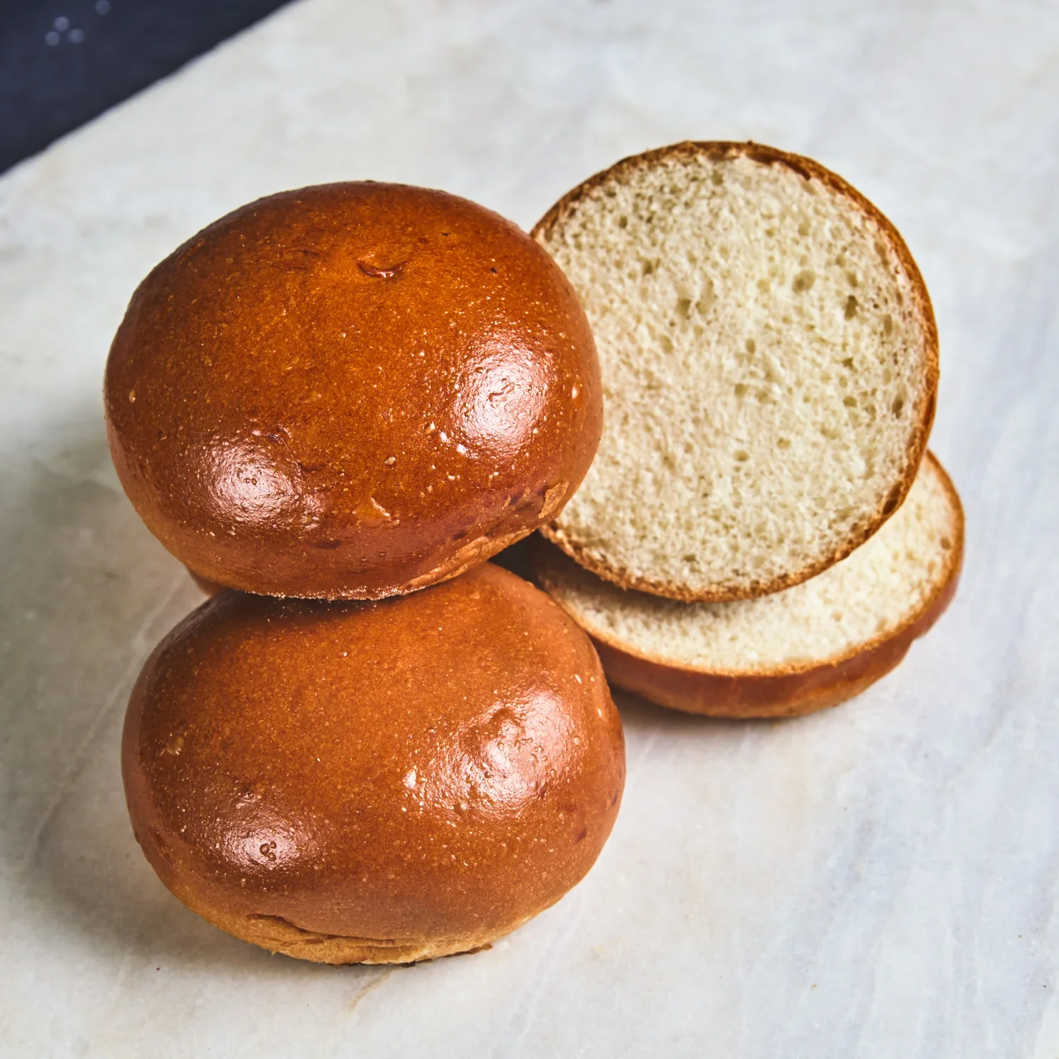 Brioche Hamburger Buns 4 pack