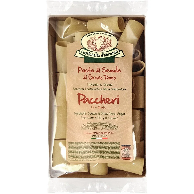 RUSTICHELLA PACCHERI 500G