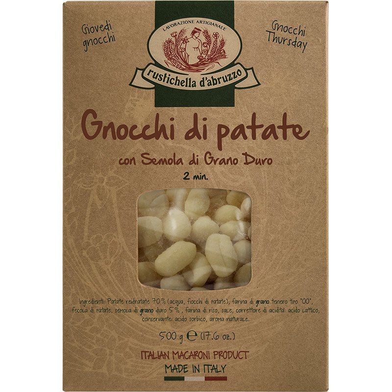 RUSTICHELLA GNOCCHI DE PATATA 500G
