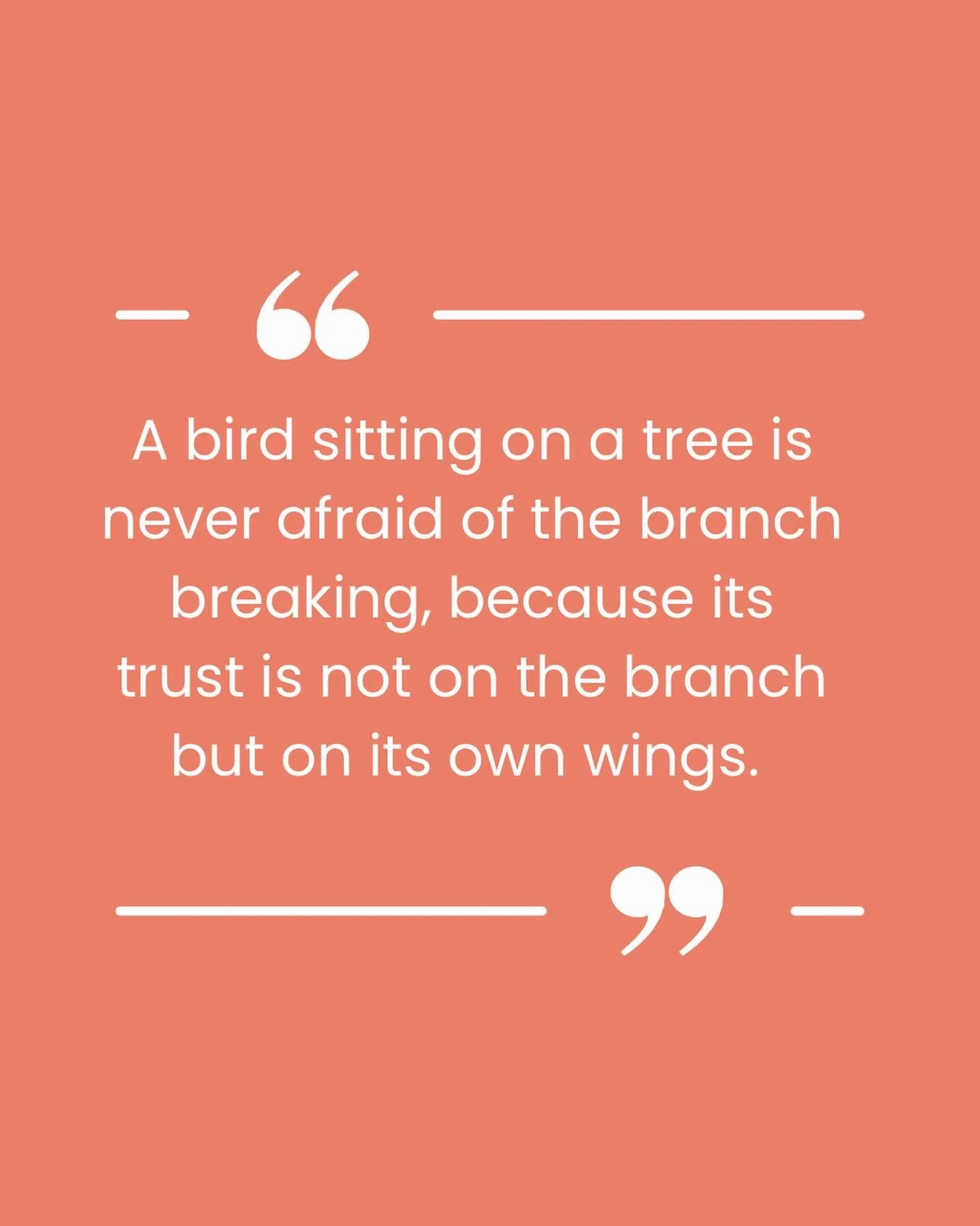 I recently heard this quote on a fave podcast of mine (shout out to @friendsthatinvest) and instantly loved it. 

Similar to the bird in this quote, Girls That Math is about so much more than just learning math. It&rsquo;s about teaching girls to bel
