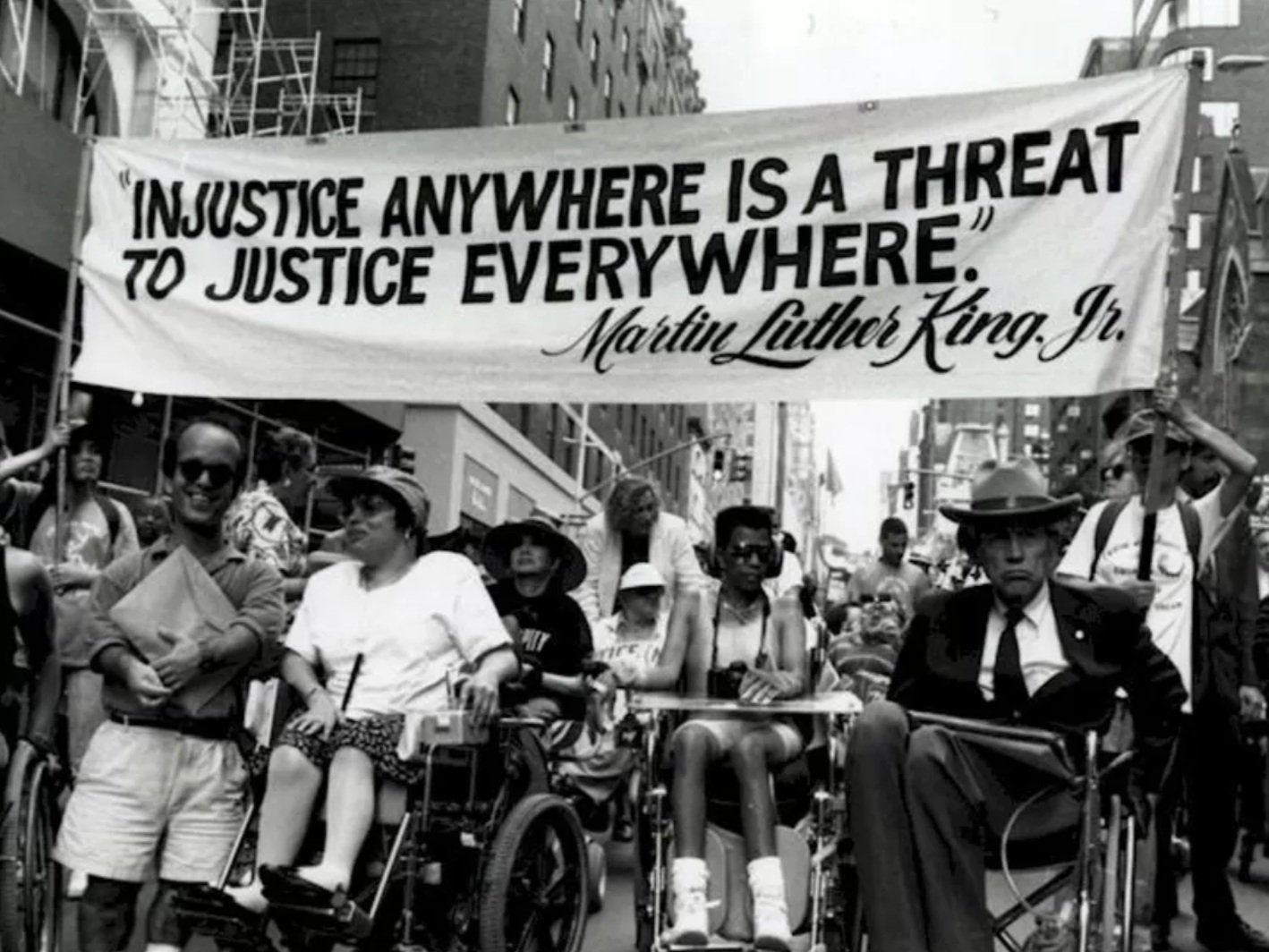 1993 βDisability Independence Paradeβ near Madison Square, in celebration of the ADA and the Disability Rights Movement