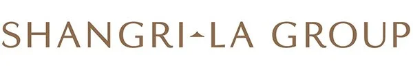 Shangri-La Group logo in brown text on a white background.