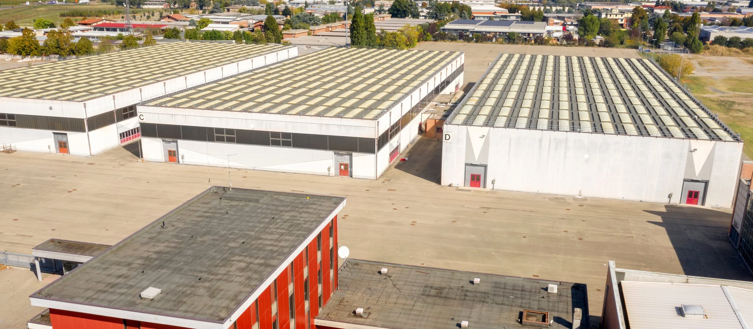 retail centers and office buildings