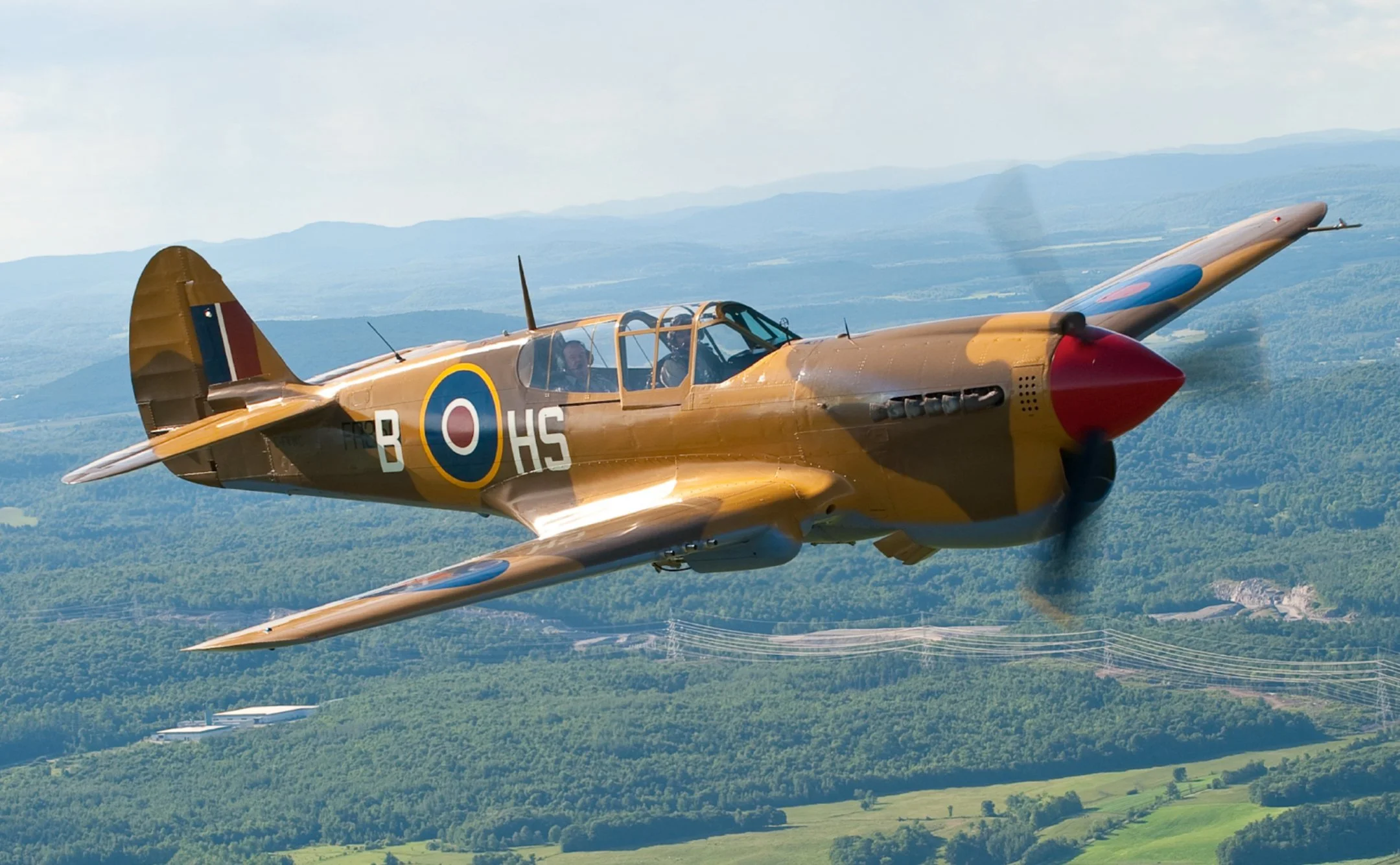 Curtiss P-40N Kittyhawk — Photo: Peter Handley