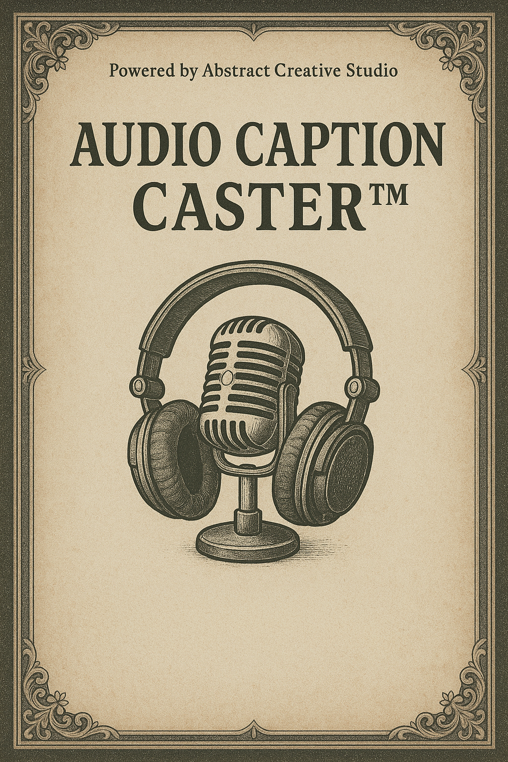 Audio Caption Caster™ 1-Star Silver Enhancer Scroll.png