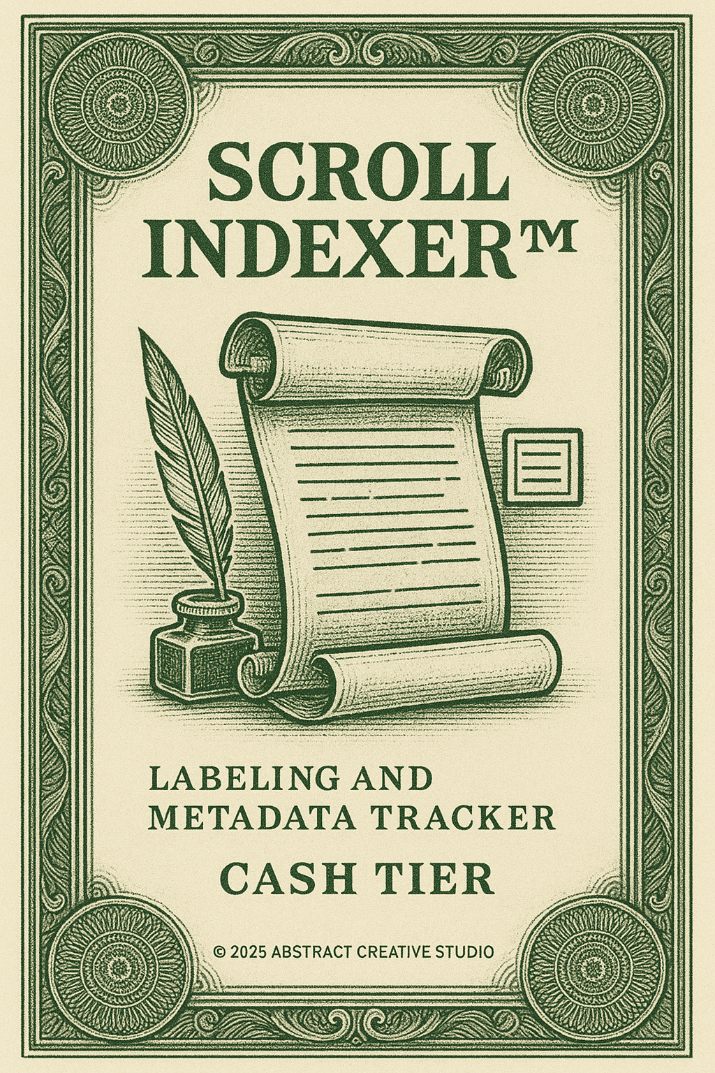 004 Title: Scroll Indexer™ – Labeling & Metadata Tracker